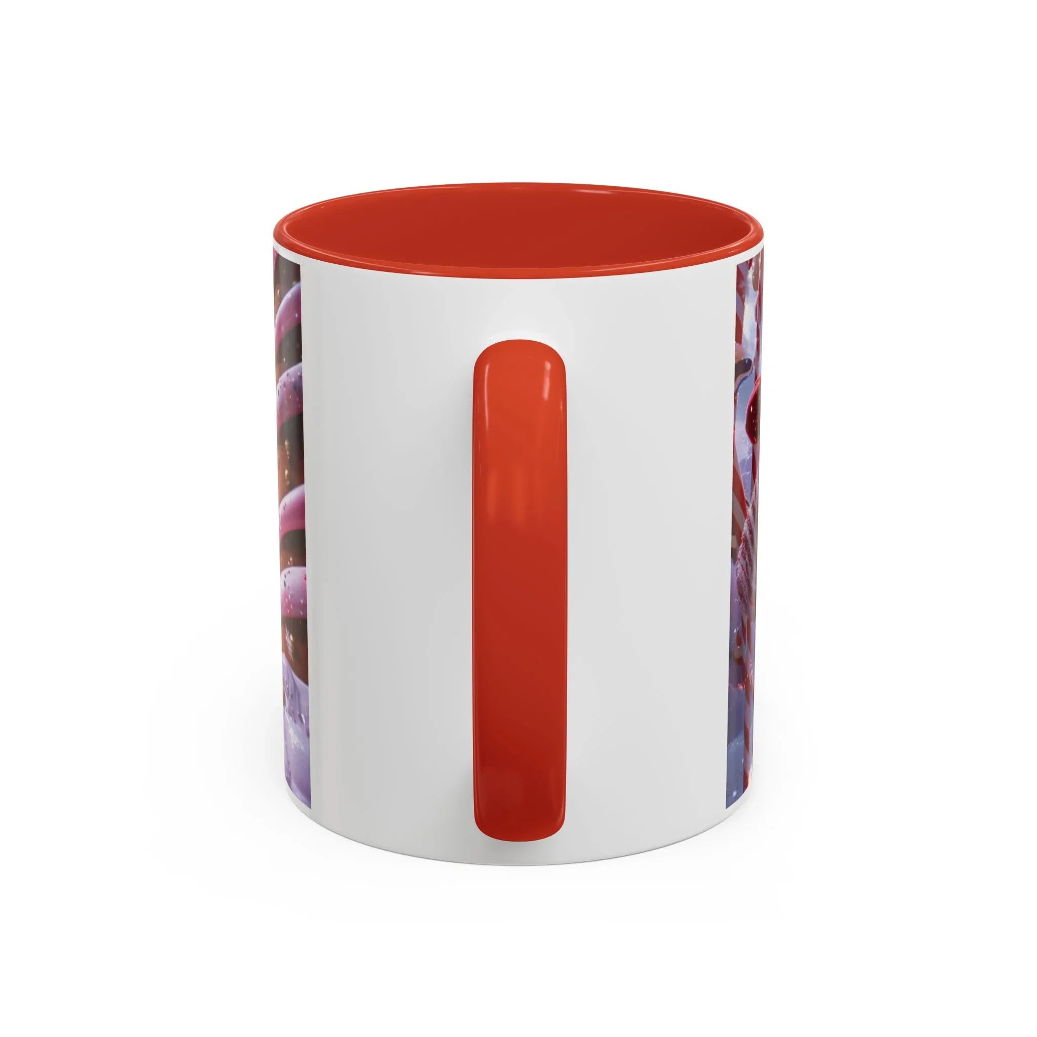 Festive Santa Candy Wonderland Mug | Holiday Santa Claus Candy Cane Forest - 250 USA Celebration