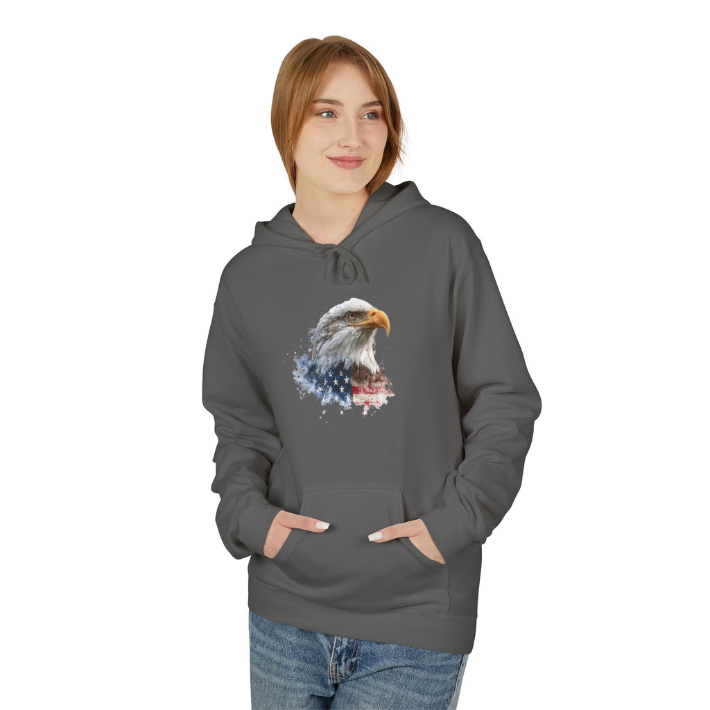 American Flag Eagle hoodie | Patriotic Bald Eagle design