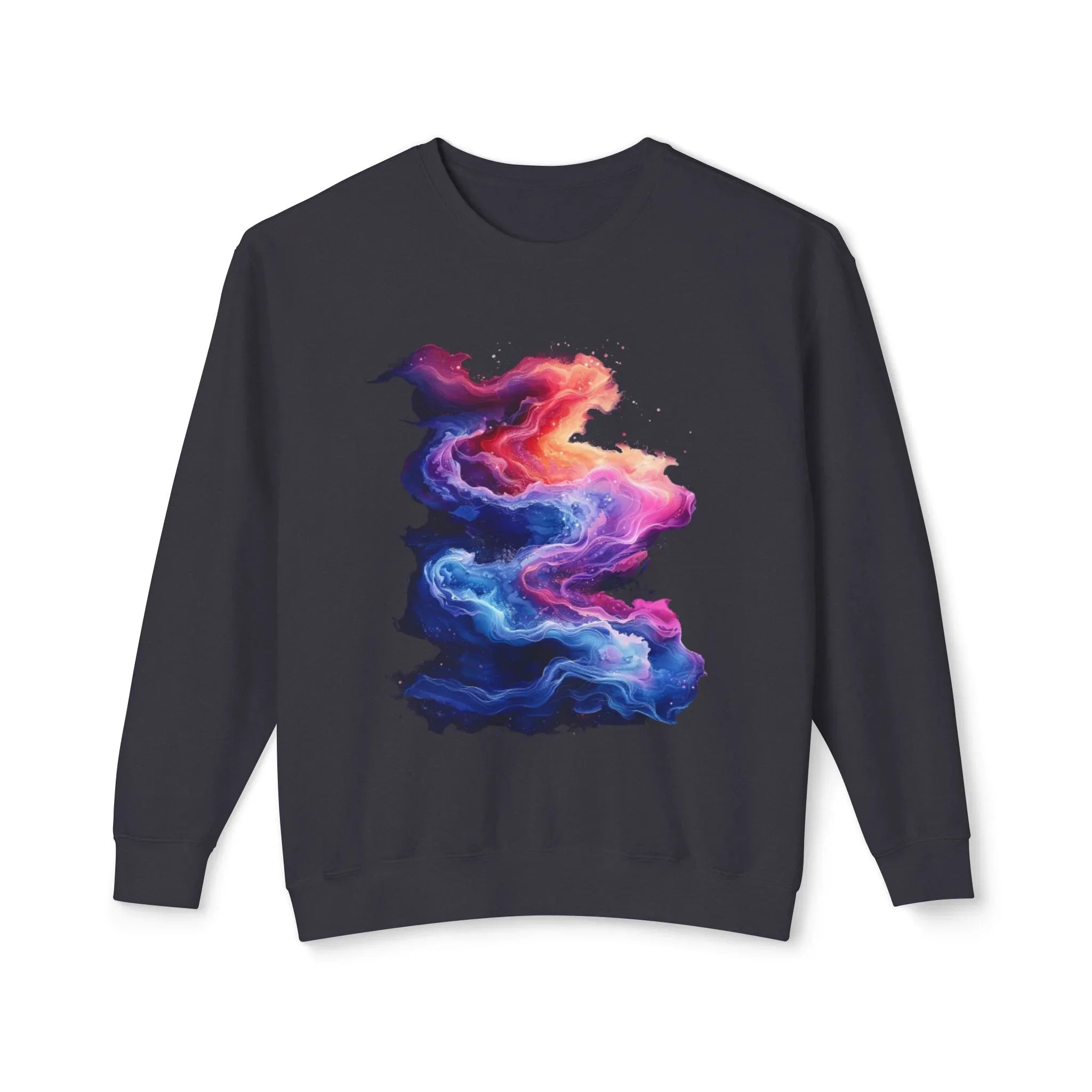 Hyper Bloom Abstract Fracture: Psychedelic tee with shattering florals in electric turquoise & magenta flares. Unisex trippy festival flair! - 250 USA Celebration