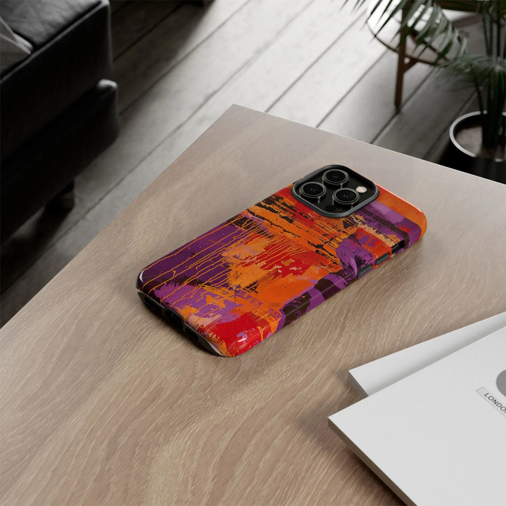 Abstract Drip Paint Tough Case | Phone Case - 250 USA Celebration