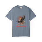 Eagle Illustration Happy Birthday America 250 T-Shirt | Patriotic Bald Eagle Tee - 250 USA Celebration