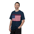 All American Mom T-Shirt — Patriotic USA Flag Tee for Moms (Mother's Day, 4th of July)