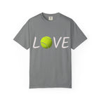 Tennis Ball LOVE T-Shirt | Tennis Lover Shirt, Sports Graphic Tee - 250 USA Celebration