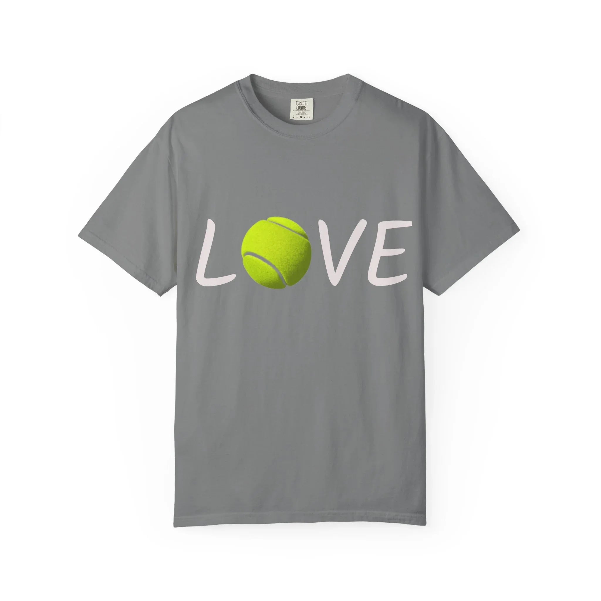 Tennis Ball LOVE T-Shirt | Tennis Lover Shirt, Sports Graphic Tee - 250 USA Celebration