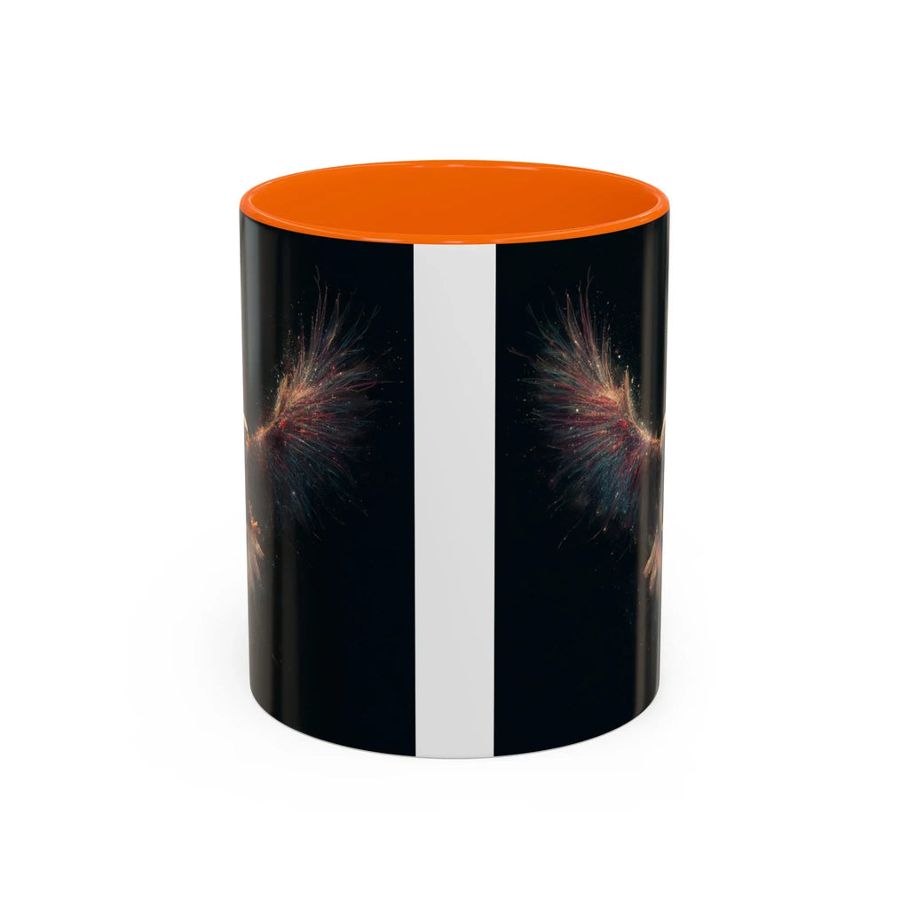 Fiery Flying Eagle Mug | Accent Coffee Mug 11oz 15oz - 250 USA Celebration