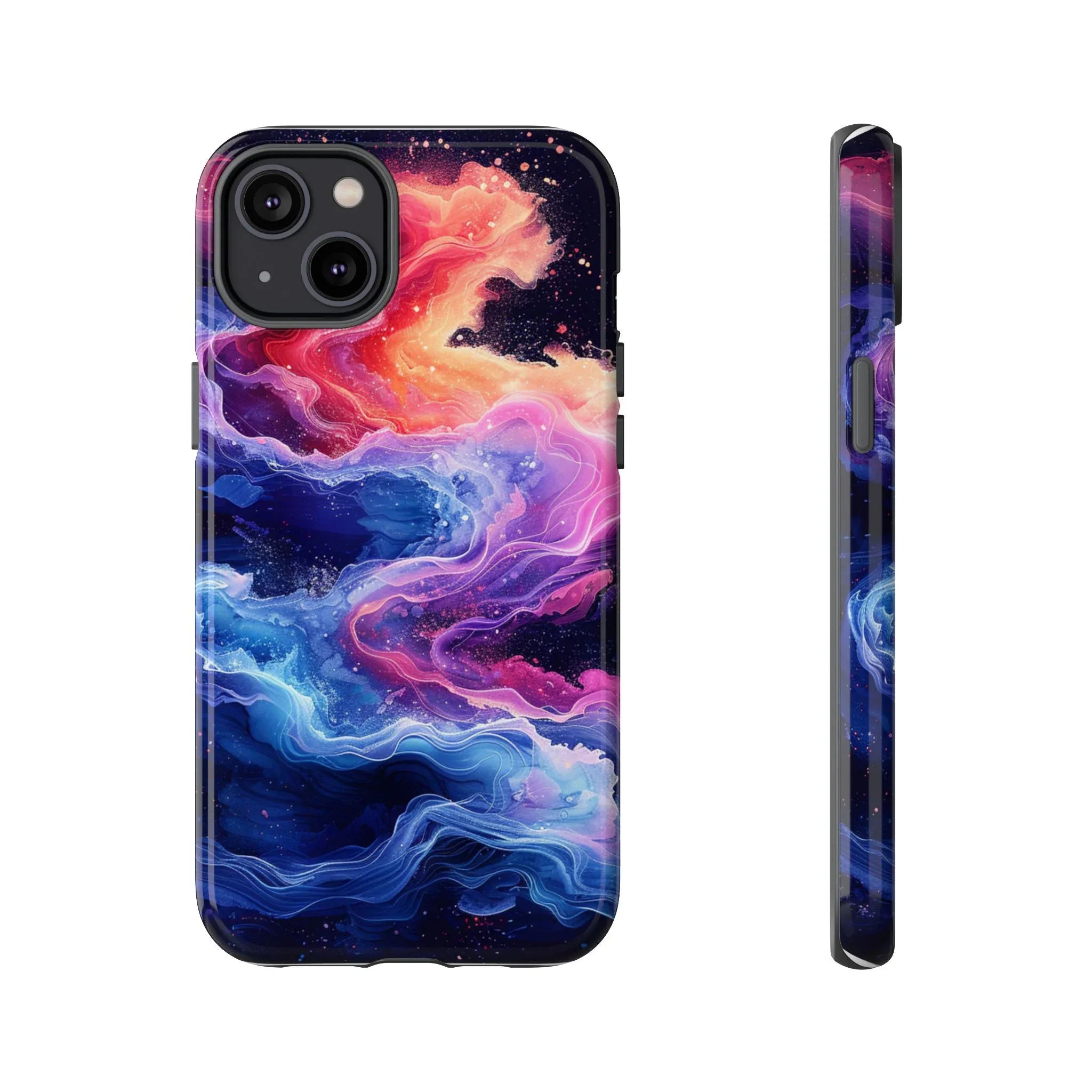 Galaxy Nebula Swirl Phone Case | Tough Case - 250 USA Celebration