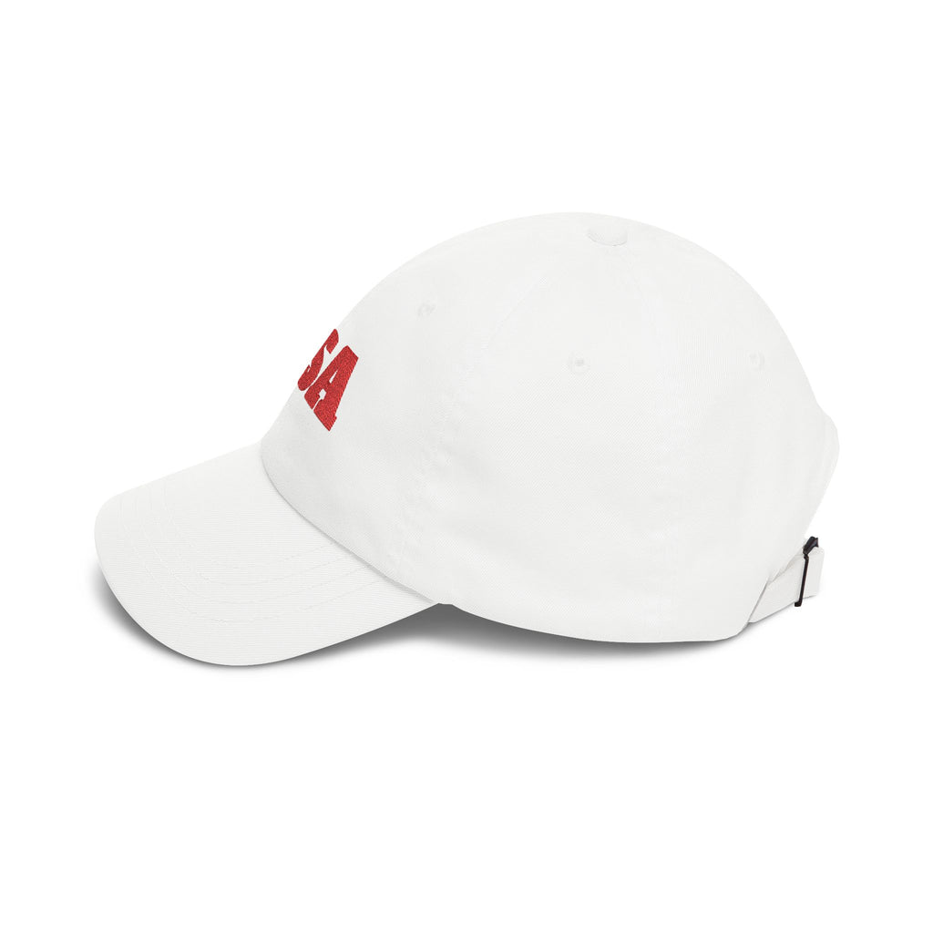 USA Embroidered Dad Cap — Classic Patriotic Baseball Hat