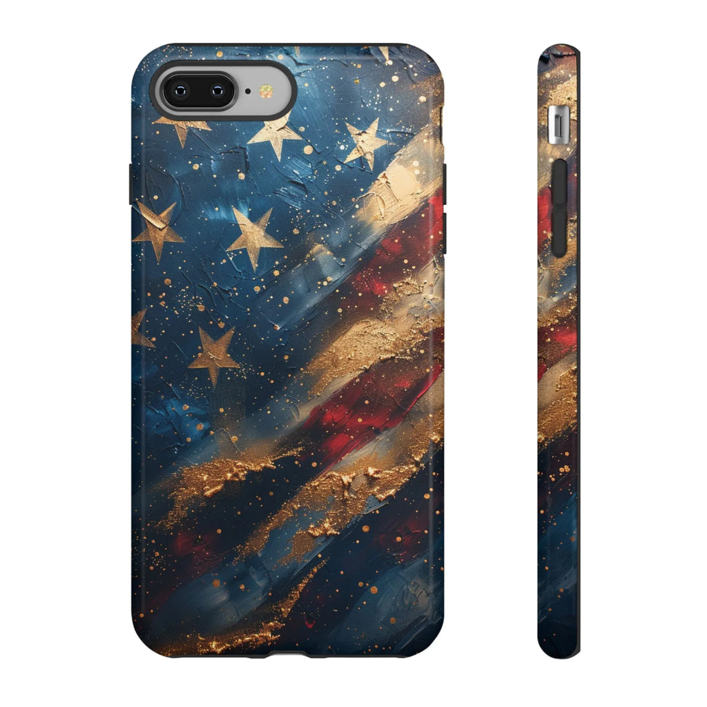 Distressed American Flag phone case | tough cases - 250 USA Celebration