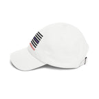 Dad Cap - 'First Line of Defense' Thin Purple Line American Flag Embroidered Hat