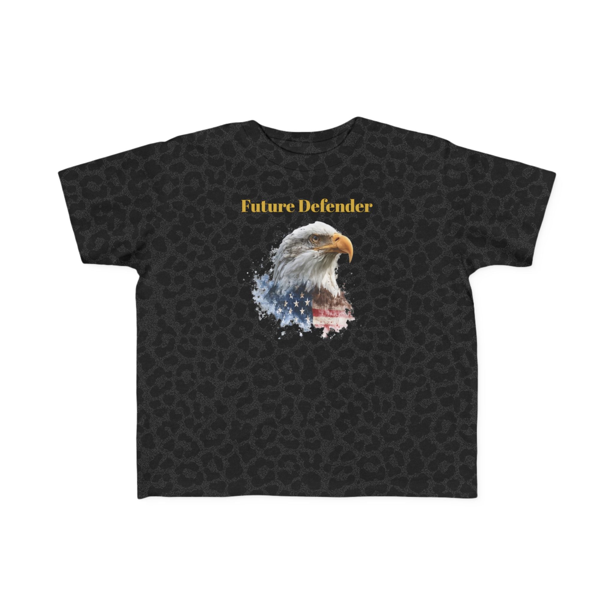 Toddler Tee — "Future Defender" Eagle Kids' Patriotic Shirt