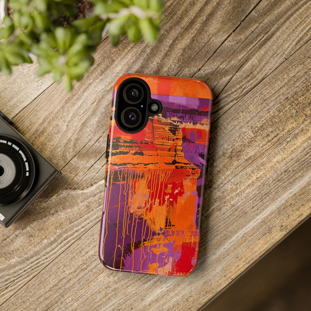 Abstract Drip Paint Tough Case | Phone Case - 250 USA Celebration