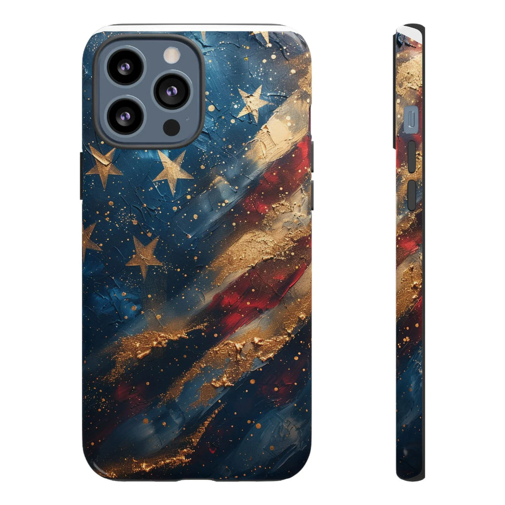 Distressed American Flag phone case | tough cases - 250 USA Celebration