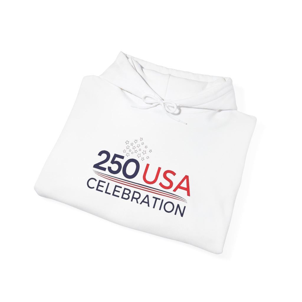 America 250 USA Celebration Hoodie | Official 250th Anniversary Edition 250 USA Celebration Hoodie | Patriotic Anniversary Red White Blue