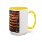 Liberty Statue American Flag Coffee Mug — Patriotic Vintage Accent Mug (11/15oz)
