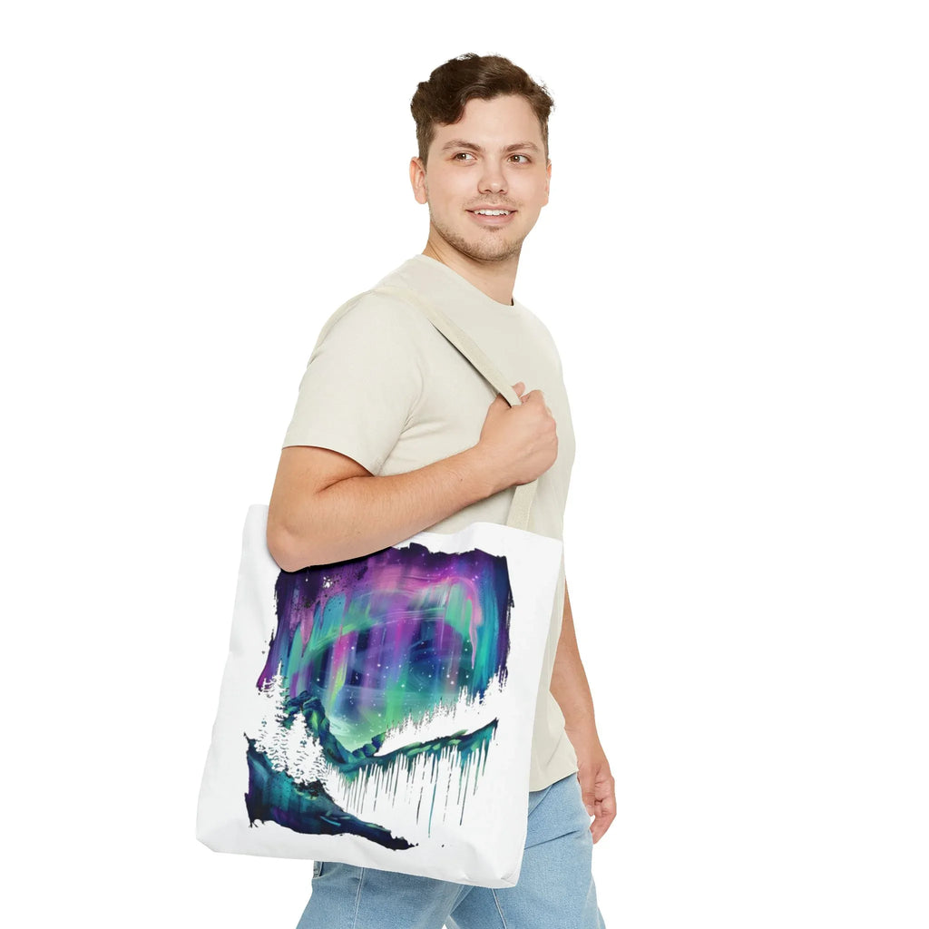 Aurora Sky Watercolor Tote - 250 USA Celebration