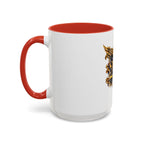 250th Anniversary American Flag Accent Coffee Mug — Patriotic 250th Year Anniversary Celebration Gift
