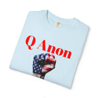 Q Anon Fist T-shirt | WWG1WGA Print - 250 USA Celebration