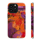 Abstract Drip Paint Tough Case | Phone Case - 250 USA Celebration