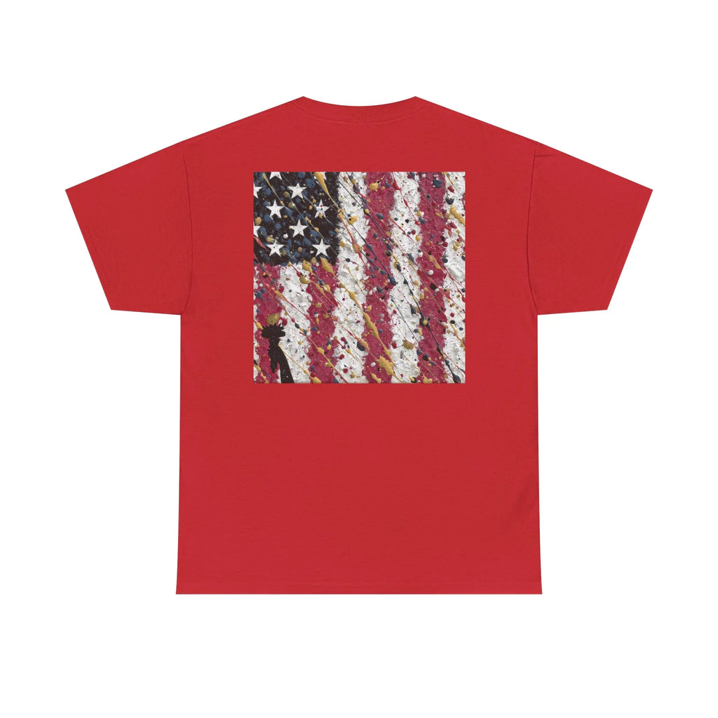 Patriotic American T-Shirts, USA Graphic Tees, Flag T-Shirts, Independence Day Apparel, Funny Patriotic Shirts, Custom American Tees - 250 USA Celebration