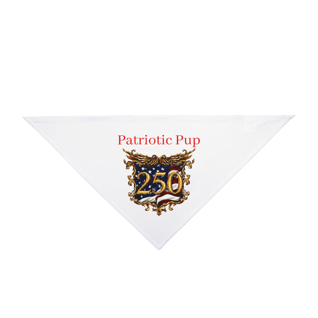 Patriotic Pup 250 Bandana — Americana Pet Bandana for Dogs & Cats