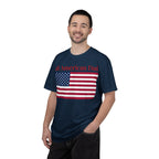 All American Dad T-Shirt – Patriotic USA Flag Tee for Father’s Day