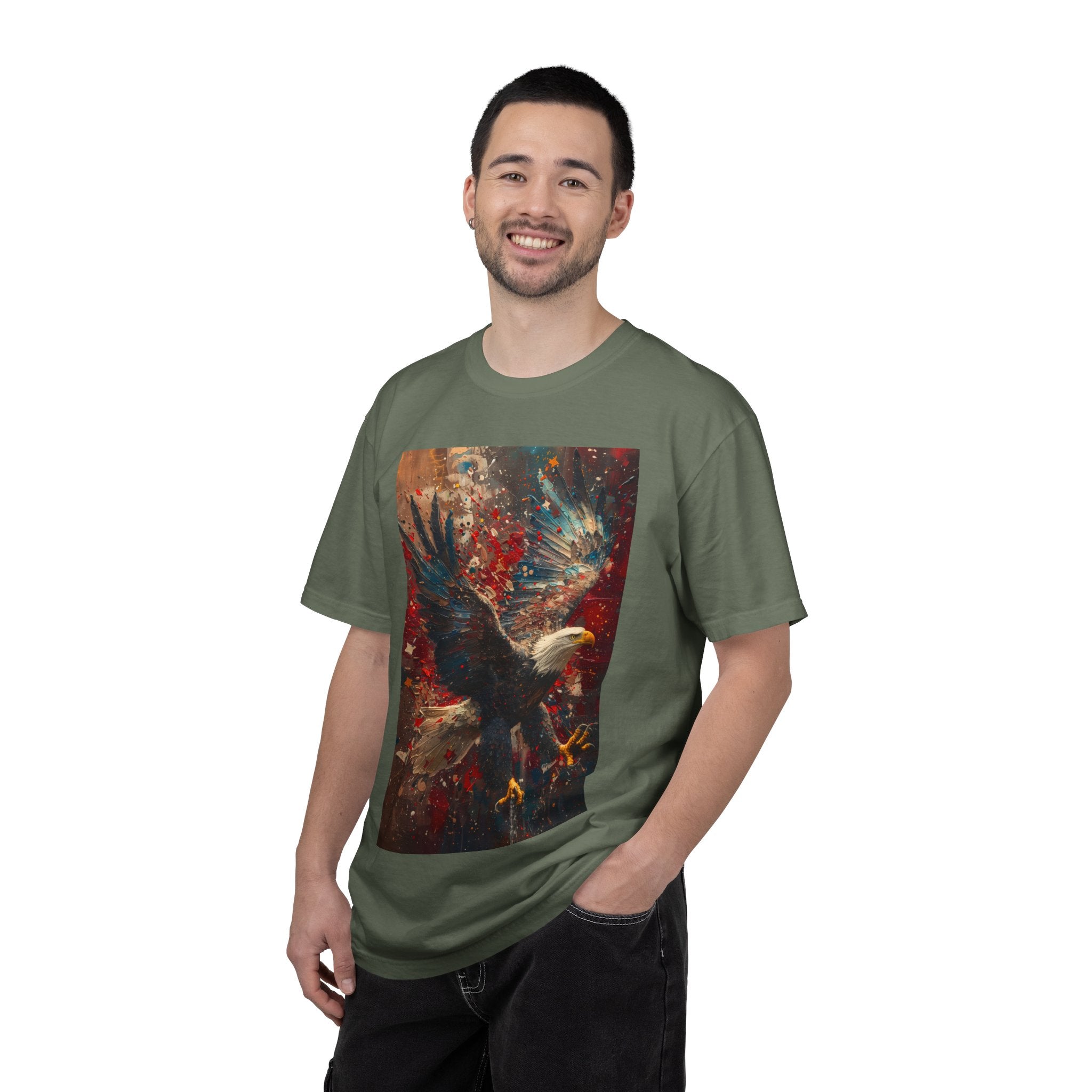 Patriotic American T-Shirts, USA Graphic Tees, Flag T-Shirts, Independence Day Apparel, Funny Patriotic Shirts, Custom American Tees