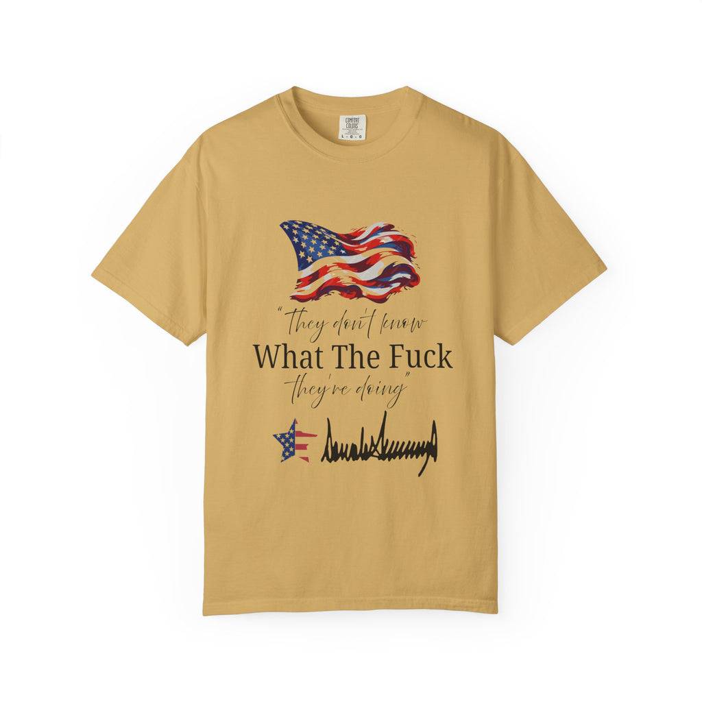 Patriotic Humor T-Shirt - Funny Graphic Tee, Independence Day, Gift for Veterans, Casual Wear, Unique Statement Shirt