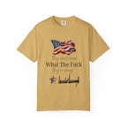 Patriotic Humor T-Shirt - Funny Graphic Tee, Independence Day, Gift for Veterans, Casual Wear, Unique Statement Shirt