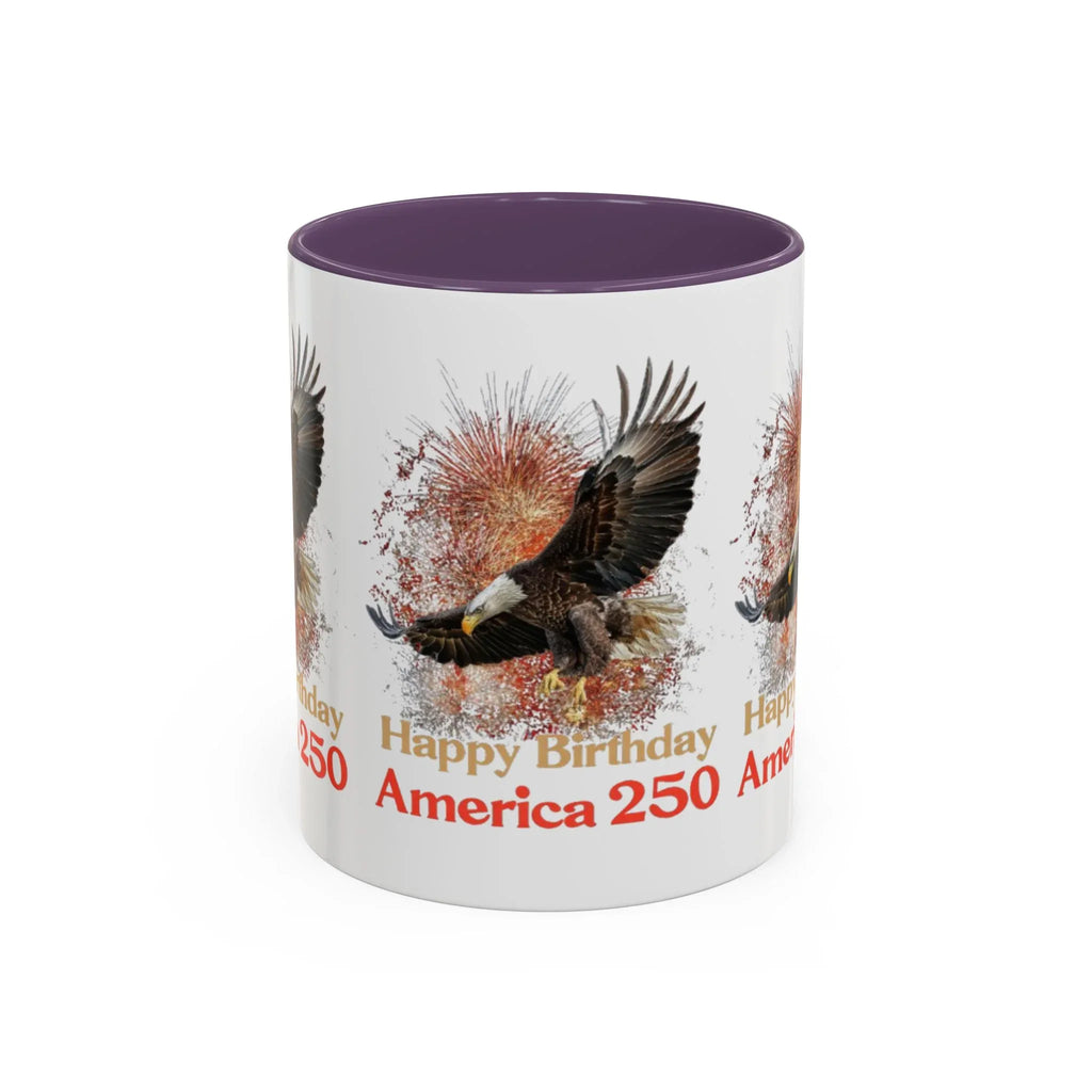 Accent Coffee Mug (11, 15oz) - 250 USA Celebration