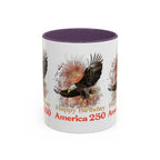 Accent Coffee Mug (11, 15oz) - 250 USA Celebration