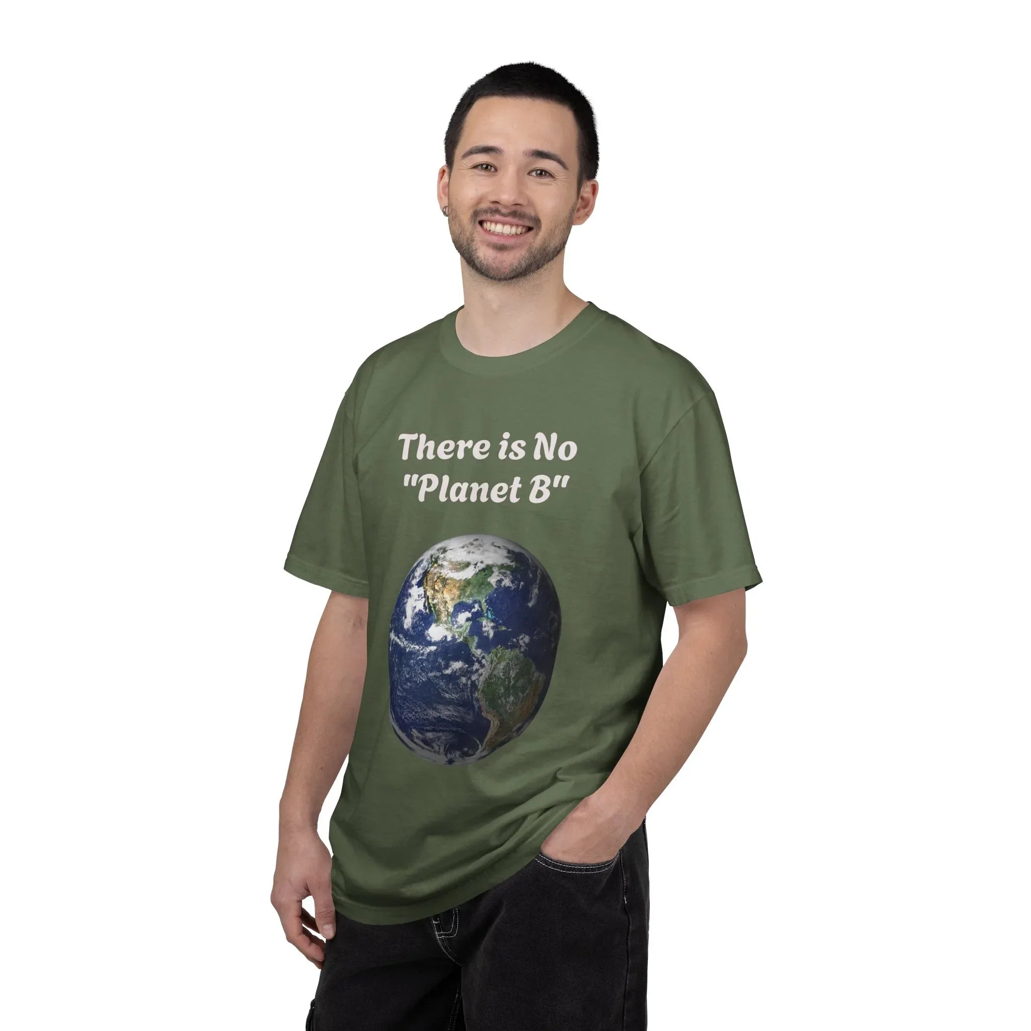 There is No "Planet B" Earth Graphic T-Shirt | Earth Day Environmental Tee - 250 USA Celebration