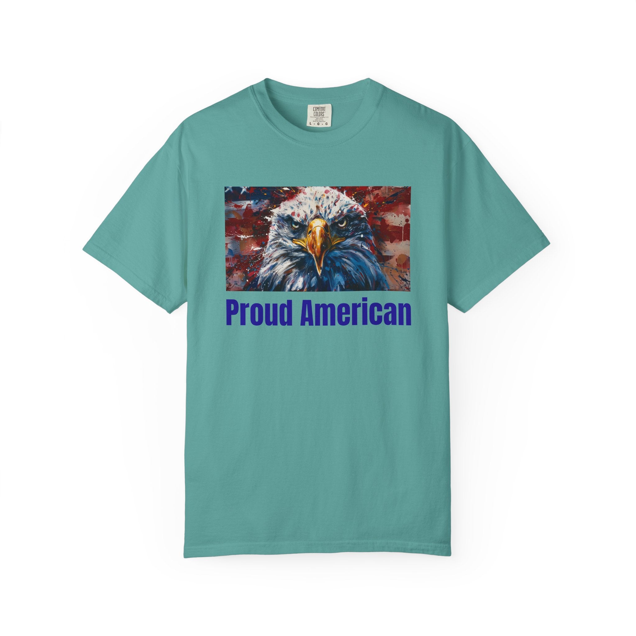 Proud American Eagle T-Shirt — Patriotic 250th Anniversary Tee
