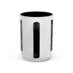 Santa Sleigh with Reindeer Coffee Mug | Christmas Moon Accent Mug - 250 USA Celebration