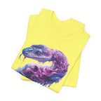 Psychedelic Rainbow Ouroboros Tee | Galaxy Fractal Mushroom Snake - 250 USA Celebration