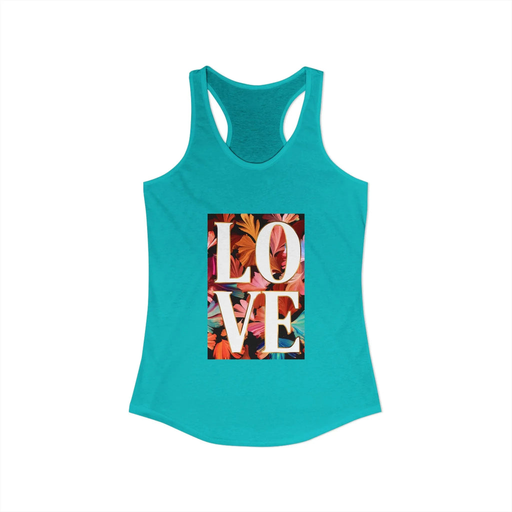 Women's Ideal Racerback Tank - 250 USA Celebration