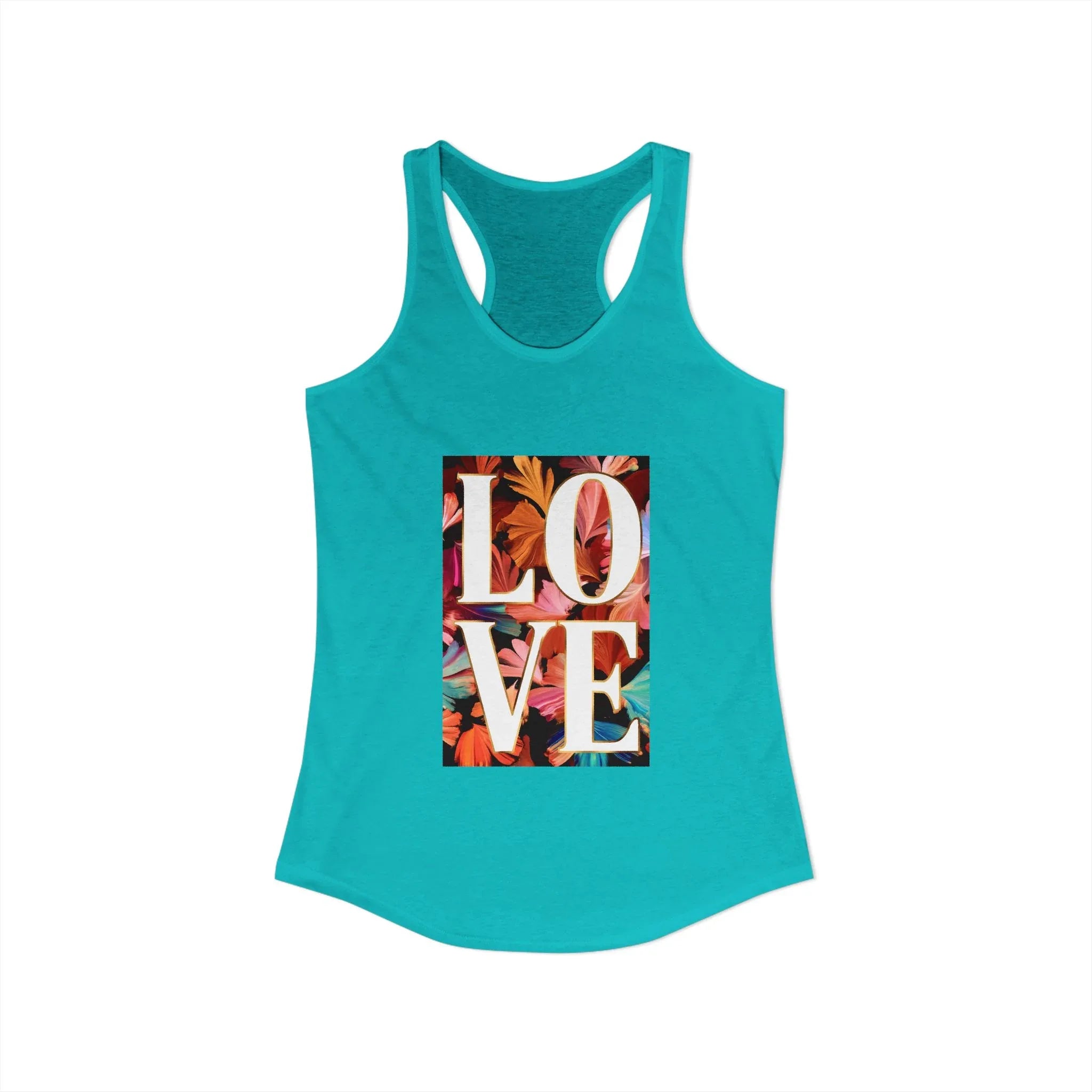 Women's Ideal Racerback Tank - 250 USA Celebration