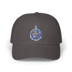 Peace Sign Floral Dad Cap | Watercolor Flower Peace Hat - 250 USA Celebration