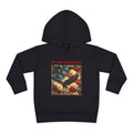 Toddler Hoodie — "Proud American" Eagle & Flag Pullover
