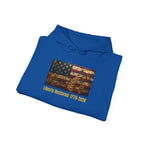 Hoodie - American Flag "Liberty Restored: 1776-2026" Patriotic Pullover