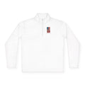 Distressed American Flag with Paw Print Quarter-Zip - 250 USA Celebration