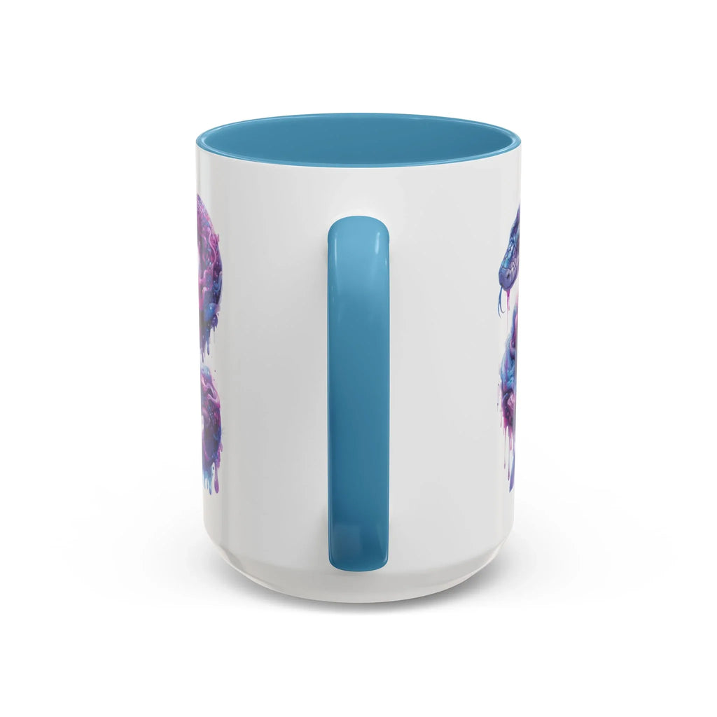 Psychedelic Ouroboros Snake Mug | Rainbow Galaxy Fractal Mushrooms - 250 USA Celebration