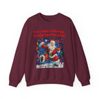 Festive Angel Sweatshirt, Cozy Holiday Crewneck, Christmas Apparel, Unique Gift, Winter Fashion - 250 USA Celebration