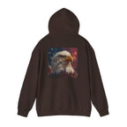 Patriotic American Hooded Sweatshirt, USA Graphic Tees, Flag T-Shirts, Independence Day Apparel, Funny Patriotic Shirts, Custom American Tee - 250 USA Celebration