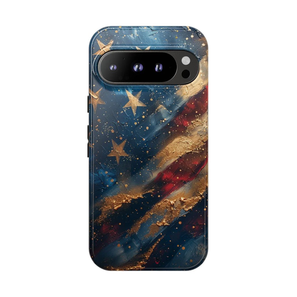 Distressed American Flag phone case | tough cases - 250 USA Celebration