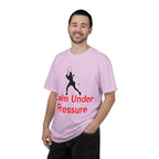 Calm Under Pressure Tennis Player T-shirt | Tennis Graphic Tee - 250 USA Celebration