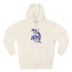 Colorful Peace Sign Floral Skull Hoodie | Psychedelic Peace Skull - 250 USA Celebration