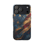 Distressed American Flag phone case | tough cases - 250 USA Celebration