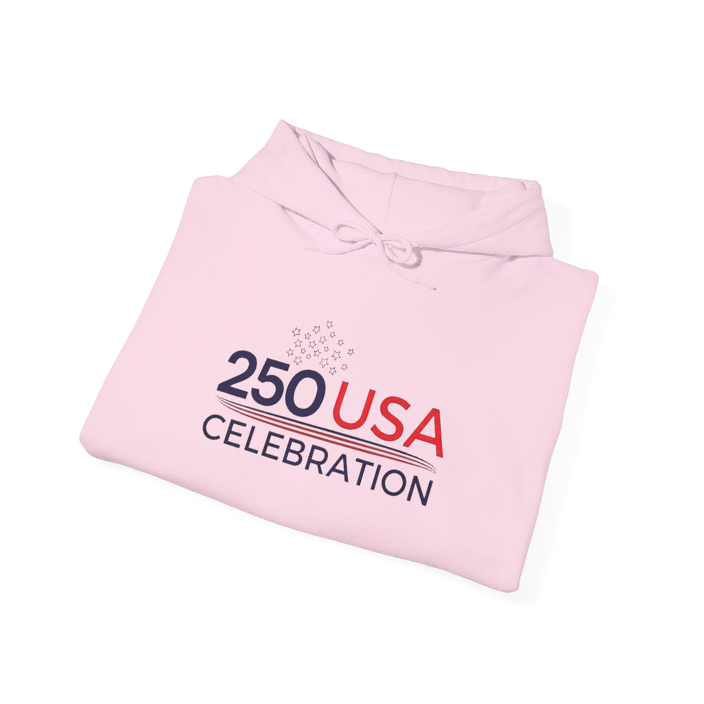 America 250 USA Celebration Hoodie | Official 250th Anniversary Edition 250 USA Celebration Hoodie | Patriotic Anniversary Red White Blue
