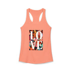 Women's Ideal Racerback Tank - 250 USA Celebration