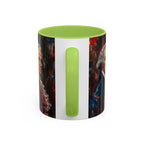 Historical Portrait Accent Mug — Patriotic Vintage-Style Coffee Cup
